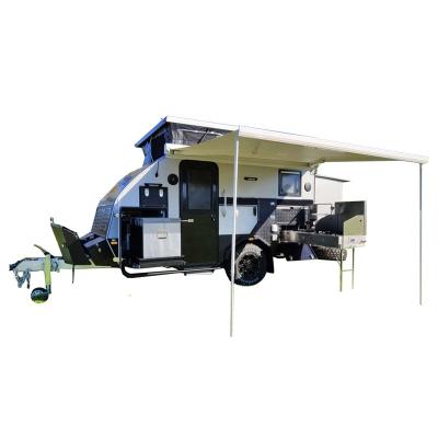 China Travel trailer indoor poptop caravans with expanda berths for sale for sale