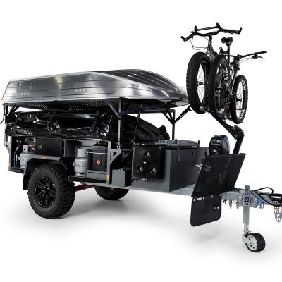 China Astralian Standrad Off Road Camper Trailer Folding Mobile Camper Trailer Off Road Travel Trailer With Shower For Sale for sale