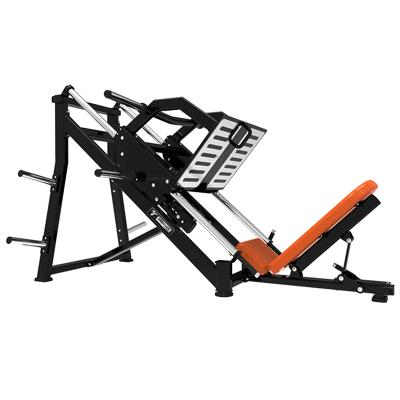 China Commercial and home gym fitness equipment machine loaded 45 degree leg pressure plate exerciser for sale