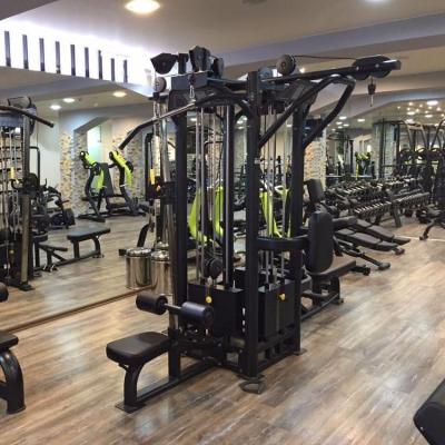 China Jungle TZ-4009 Multi Wooden Case Cable Steel Tube Fitness Equipment Company Steel Tube Station Tianzhan Customer Logo CE ISO9001 95x95x3mm for sale