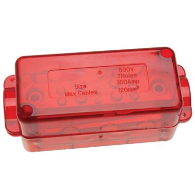 China HIGH QUALITY 350A 7 HOLES RED ACTIVE NEUTRAL LINK 350A/7R for sale