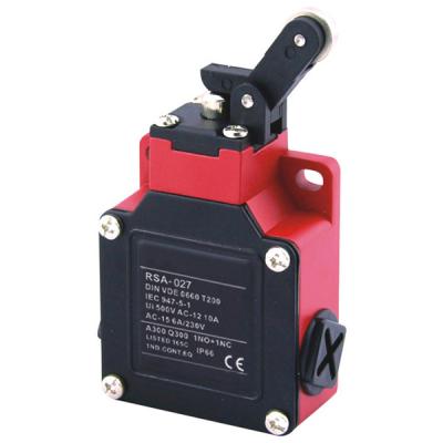 China RSA LIMIT SWITCH VERTICAL ONE WAY ROLLER ARM LEVER TYPE RSA027 for sale