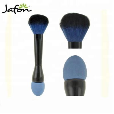 China Angular Blush Doubld End / Sided Powder Makeup Brush And Makeup Sponge Brush for sale