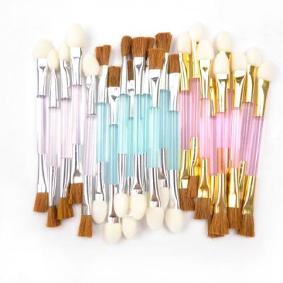 China Sponge Double-Use Make Up Eyeshadow Applicator Sticks for sale