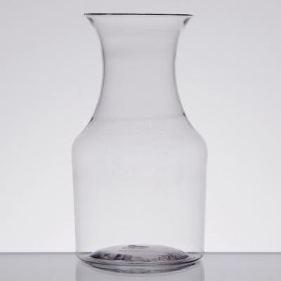 China PARTY 7.5 Ounce Disposable EAMASY Mini Clear Plastic Carafe for sale