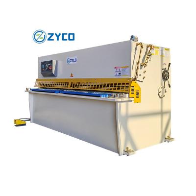 China High Quality Competitive Price Qc12y 4x2500 6x3200 Brand Hydraulic Swing Beam Sheet Shear From Building Material Stores ZYCO For Sale for sale