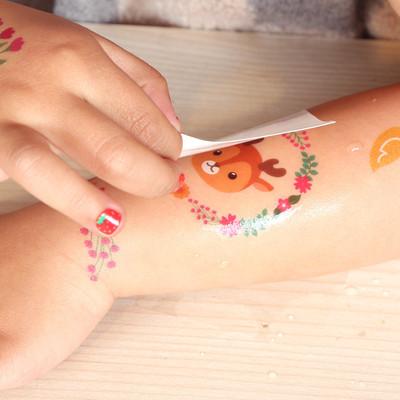 China Wholesale Non-Toxic Temporary Tatoo Sticker Children Kids Stickers Temporary Tattoos For Christmas for sale