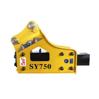 Cina Top sale guaranteed quality excavator portable hydraulic rock breaker hammer yantai hydraulic breaker in vendita