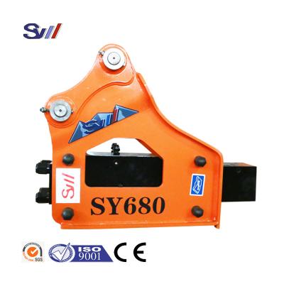 Cina Yantai sy680 hydraulic breaking hammer / excavator in vendita