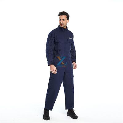 China Customized Wholesale Cheap Flame Retardant Global Safety Worker Factory Work Wear Uniforms Engineering Operation Uniform for sale