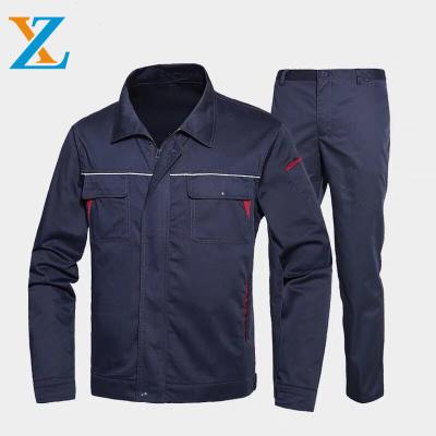 China Welding Mechanic Worker Uniform Factory Custom Made High Quality Professional Cotton Welding Suit for sale