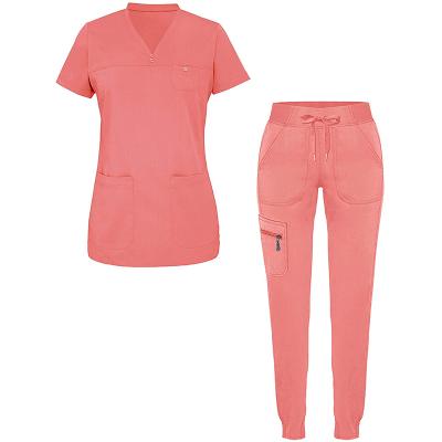 China Stylish Multifunctional Hospital Hospital Scrubs Uniform Sets In Large Plus Size Nurse Uniform Designs for sale