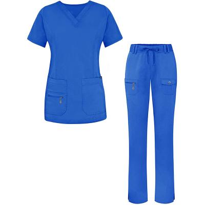 China Hospital Hospital Newcomer Uniforms Medicos Scrubs Hospital Nursing Uniform Sets Medico To Scrub Uniforms Set for sale