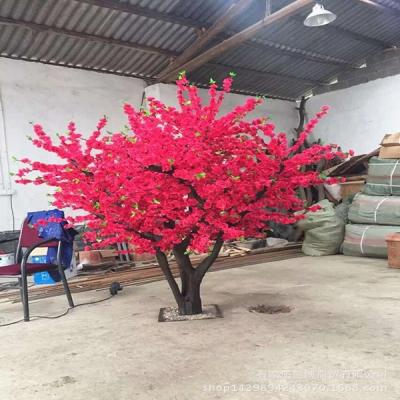 China Wedding Artificial Peach Tree for Decoration High Quality Wish Tree for Shopping Mall Decoration for sale