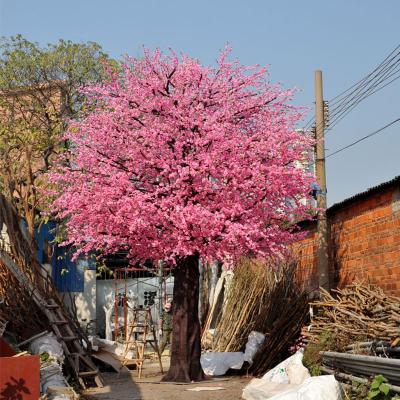 China Event Decoration Large Decorative Tree Artificial Chinese Peach Blossom Tree for sale