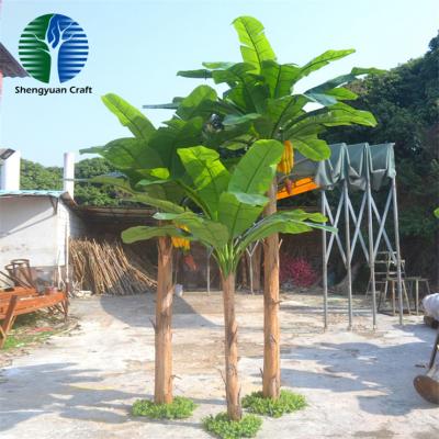 China home/large hotel/garden artificial decorative banana tree for decoration for sale