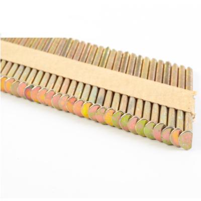 China Flat Nails /Paper Paper Tape Strip Nails / Assembled Outdoor Wooden Nails Pallet Paper Manufacturer for sale