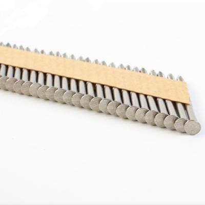 China Off Round Head Manufacturer Classic Stainless Steel Paper Strip Nails Set for sale