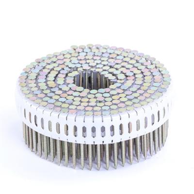 China Factory direct sale steel building plastic strip assembled coil building nails for sale