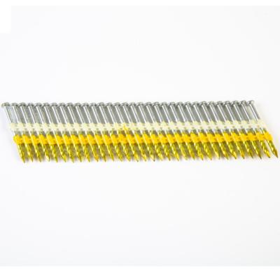 China Zinc coated flat plastic strip nails made in CHINA for sale