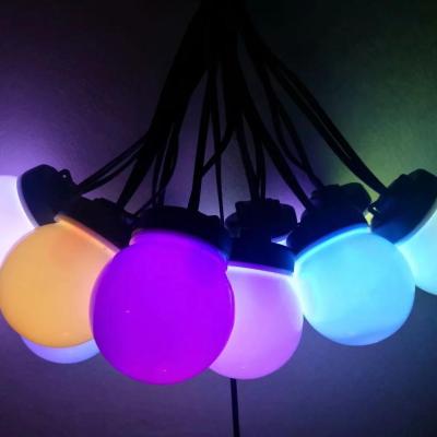 China Garden LED Light Bulbs Waterproof Outdoor Light Christmas Decorative Simple Light Strings for sale