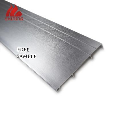 China Modern Metal Skirting Board Decorative Aluminum for sale