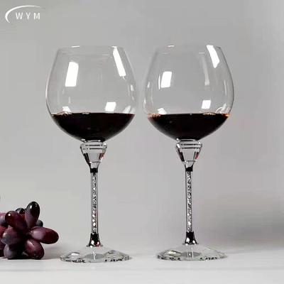 China Isn't the red wine maker glass wholesale customizable champagne diamond crystal crystal wine glass for sale