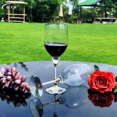 China Wholesale Modern Goblet Manufacturers Red Wine Glasses Can Be Customized Cocktail Glass Diamond Crystal Wine Glasses for sale