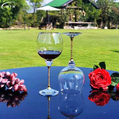 China Is Not Diamond Crystal Wine Glass Manufacturers Wholesale Wine Glasses Can Be Customized Grape Wine Glasses for sale