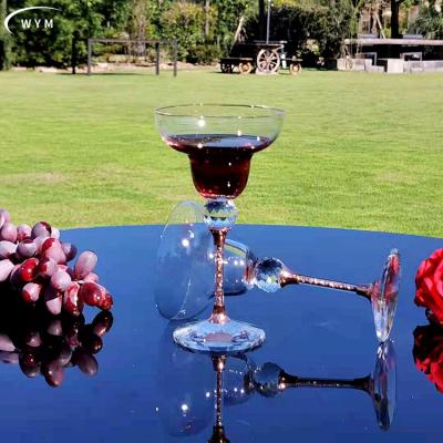 China Is not cocktail glass manufacturers wholesale champagne glasses can be customized crystal diamond red wine glasses for sale