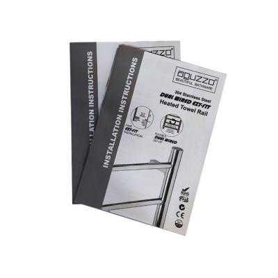 China paper & Custom Cardboard Double Sides Printing Design Color Paper Brochure Folding Flyer Booklet Printing for sale