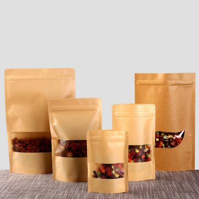 China Good Moisture Proof Paper Bags Moisture Proof Kraft Paper Sea Salt Stand Up Pouch Packaging for sale