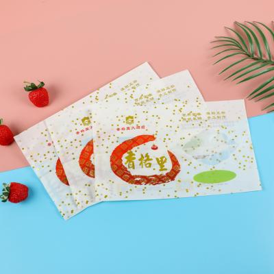 China Recyclable Three Sides Sealing Plastic Vacuum Food Bag Windowing Frozen Food Storage Bag Dumpling Roll Sealing Bag for sale