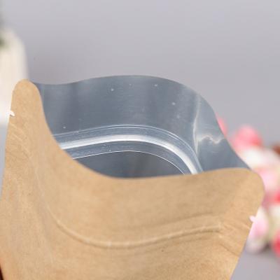 China Factory Recyclable 2020 Hot Sale Aluminum Foil Lined Kraft Paper Bag for sale