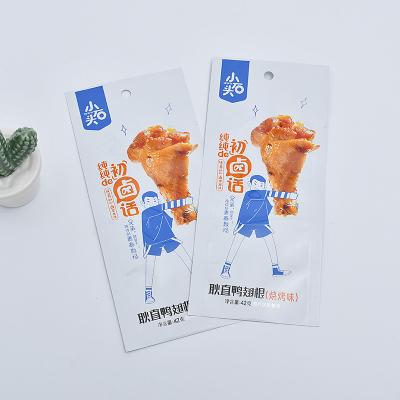 China Recyclable Water Supermarket Snack Bag Side-Seal Packing Light Proof for sale