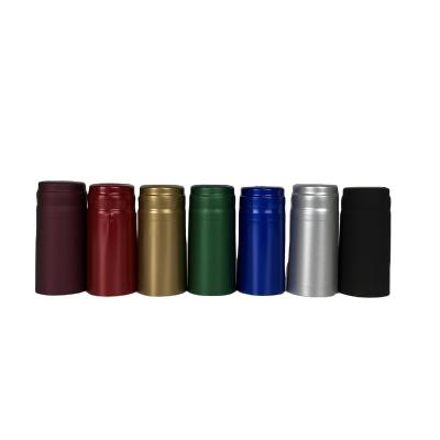 China Heat Shrink Cap Seal PVC Heat Shrink Caps Wine Wrap Wine Bottle Caps For Winery And Home Use, 3 Colors for sale