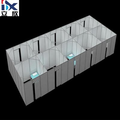 China Exhibition 3x3x2.5m Exhibition standard booth Shell Scheme for isolation cabin for sale