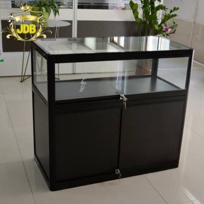 China Exhibition Factory Selling Aluminum Alloy Display Cabinet Aluminum Alloy Glass Folding Display Cabinet for sale