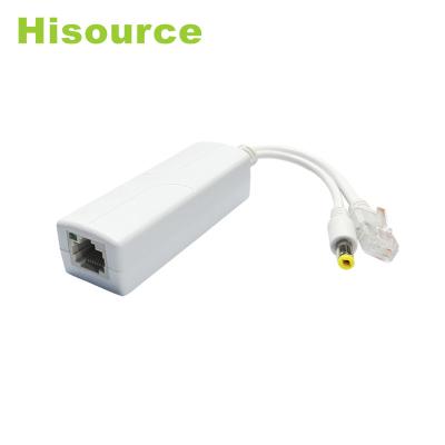 China Active POE 12W PoE Splitter Isolated IEEE802.3AF FOR NON POE CAMERA CCTV SYSTEMS for sale