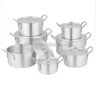 China Viable Chinese Kitchen Manufacturers Large Aluminum Sanding Pot for sale