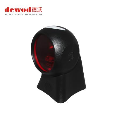 China Hospital wholesale 1D laser handfree omnidirectional desktop scanner for sale