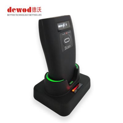 China DEWO 2018 new fashion 2D mini BT barcode scanner 1D/2D available wireless handheld mini barcode scanner available for sale