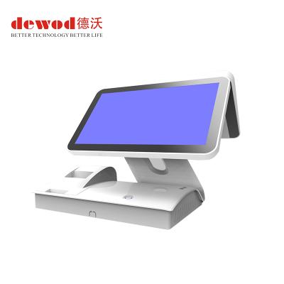 China dewod 15.6 inch Single / Dual Touch Screen / Android 8G POS Terminal Support Windows for sale