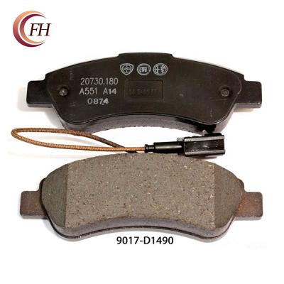 China Braking system brake master supra brake pads. D1490 for sale