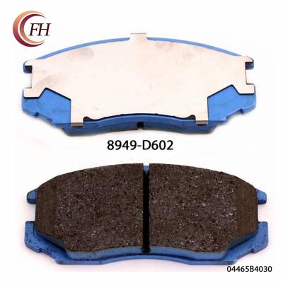 China Brake system car accessories t600 cast iron brake pad. D602 for sale