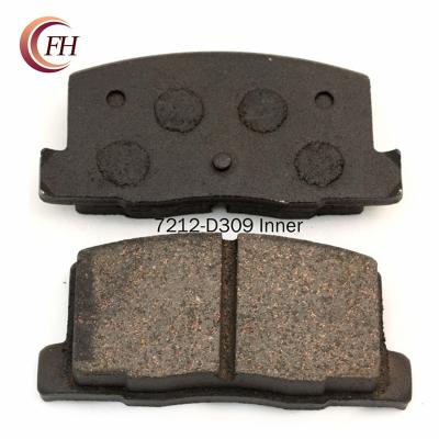 China Brake system Great wall m4 auto parts disc brake pad. D309 for sale