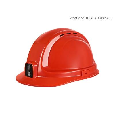 中国 Android System with Camera 4G Smart Hard Hat WiFi Automatic Upload 販売のため