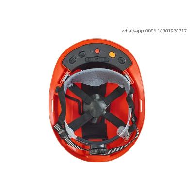 中国 4G Smart Hard Hat with Rkt and Camera Hard Hats Head Protection Equipment 販売のため