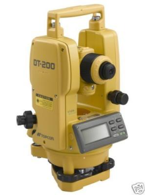 Κίνα Θεοδόλιχος Topcon DT-205L 5» για την έρευνα της κατασκευής προς πώληση