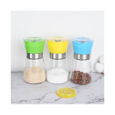 China Viable High Quality Green Blue Yellow Glass Bottle Multifunctional Grinding Machine For Kitchen Utensil for sale